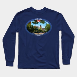 Lethbridge Canada Travel Long Sleeve T-Shirt